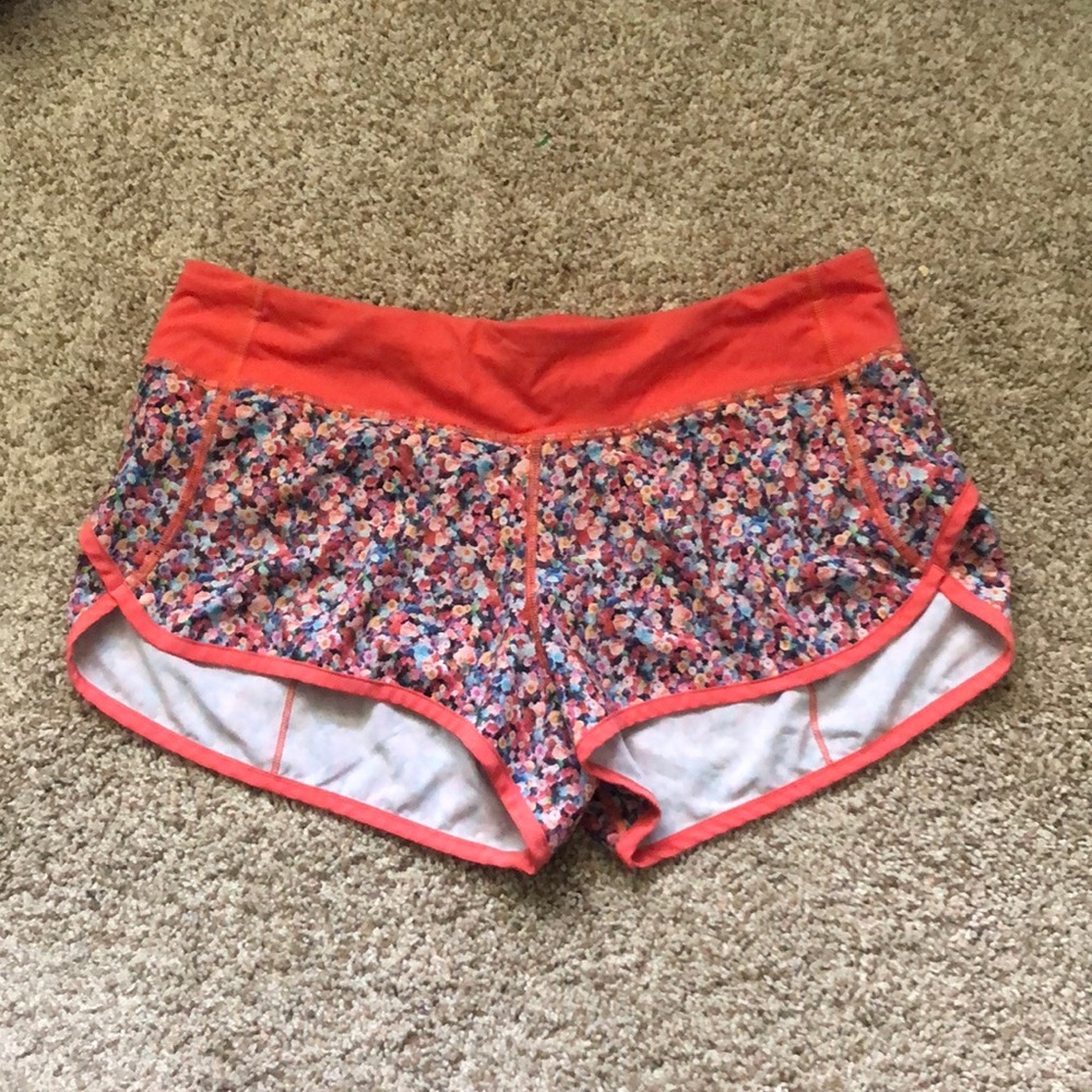 Lululemon speed shorts